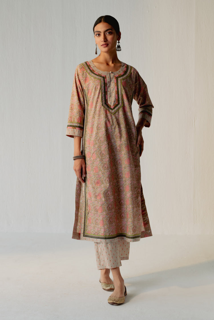 Anu Kurta Sage Peach (8228521771307)