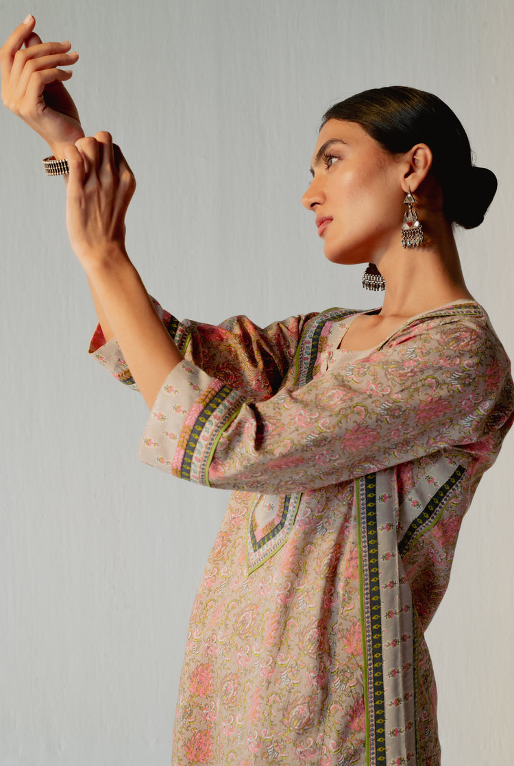 Anu Kurta Sage Peach (8228521771307)