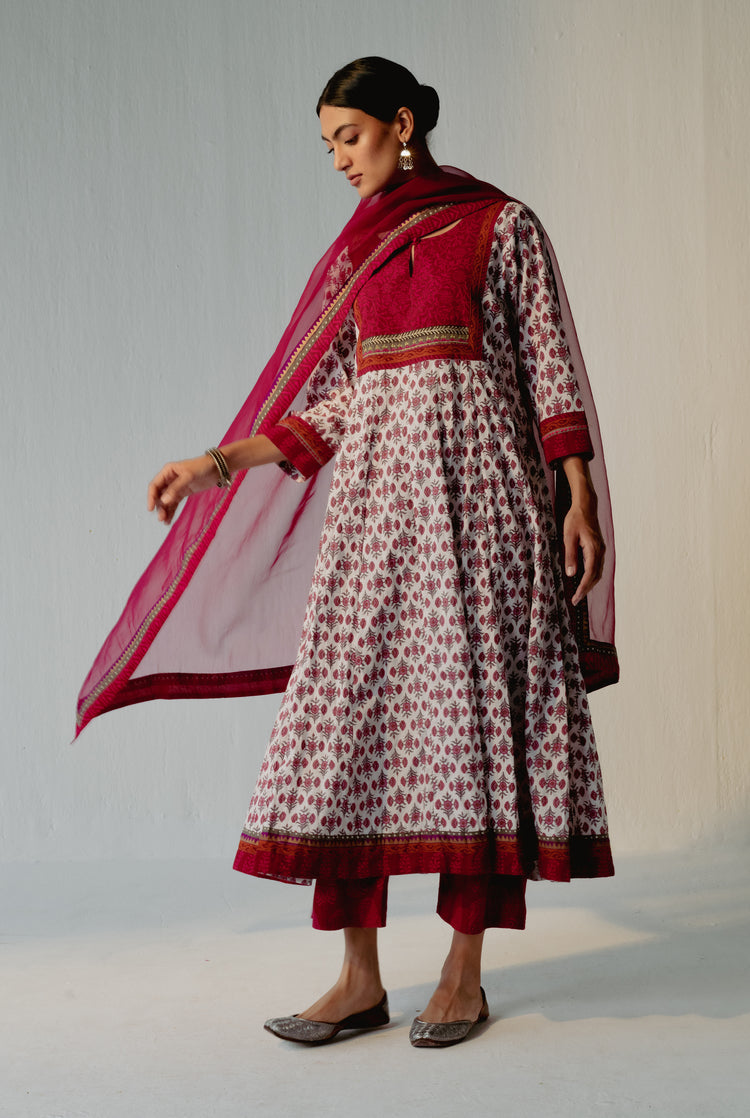 Rozana Pant Dark Pink (8232422441259)