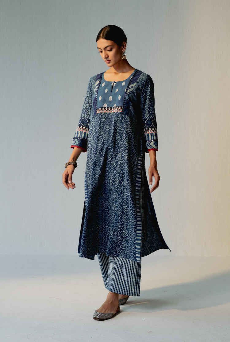 Rozana Pant Indigo (8234607083819)