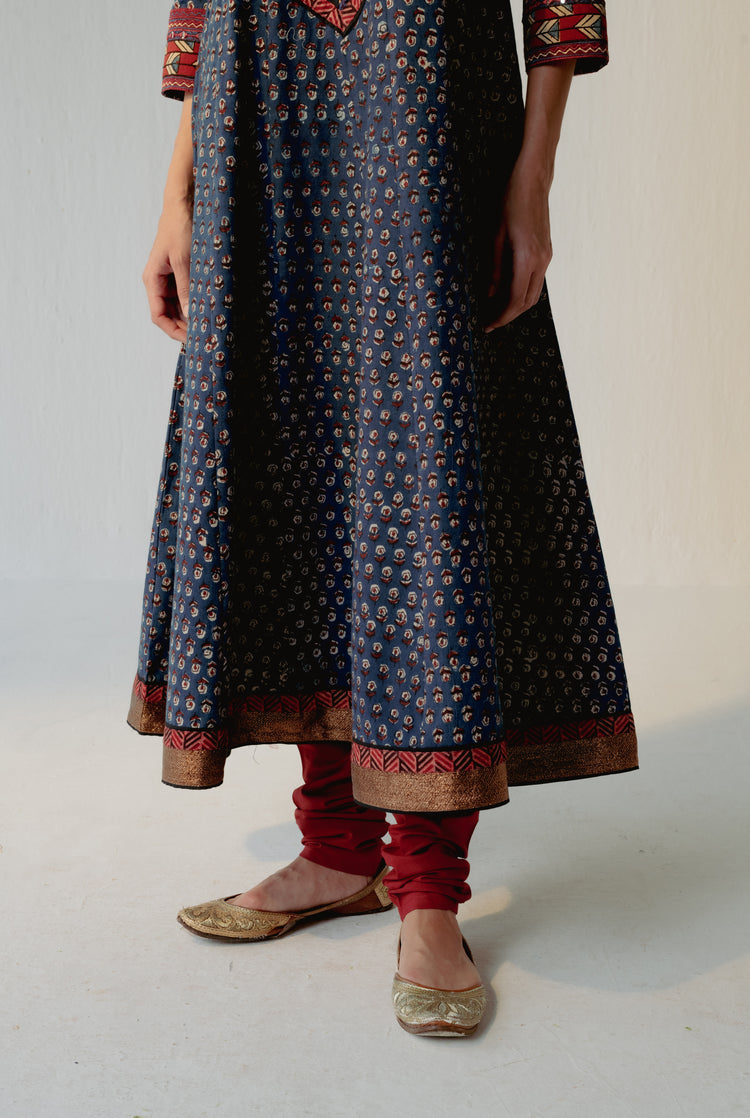 Navya Churidar Maroon (8228942577963)