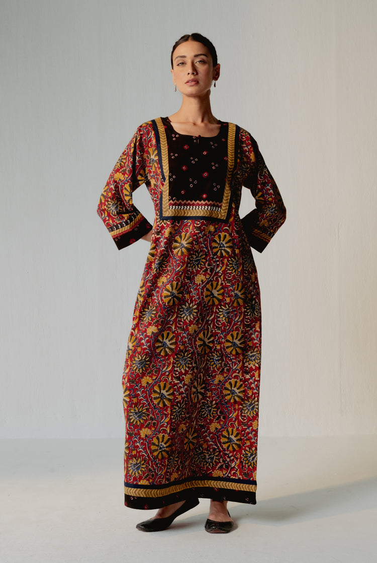 Yoke Caftan Brown (8232765227307)