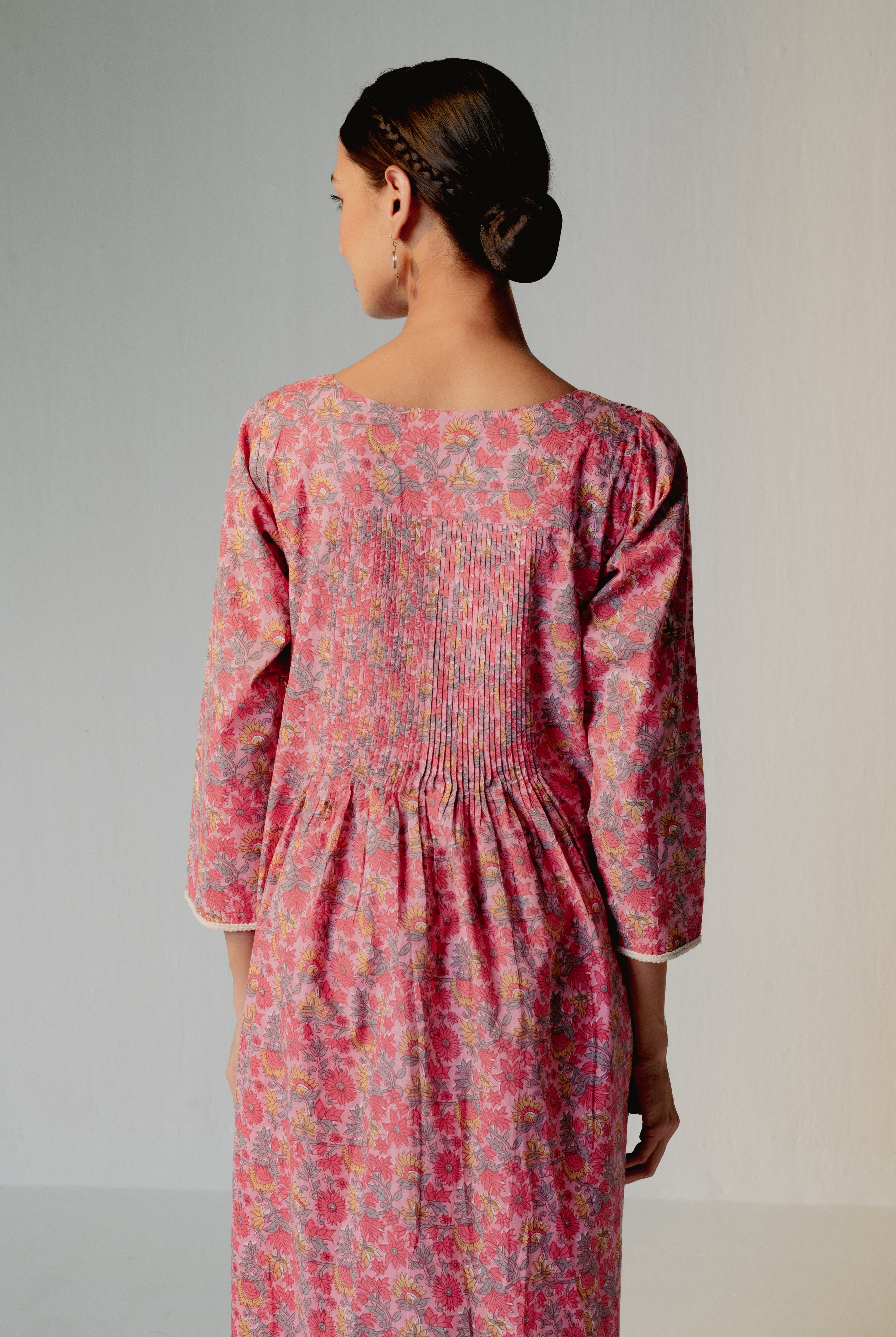 Everyday Kurta Pink( Set of 2 ) (8235000168747)