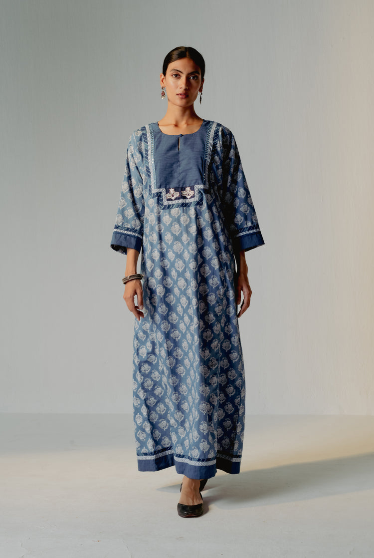 Yoke Caftan Light Blue (8234892788011)
