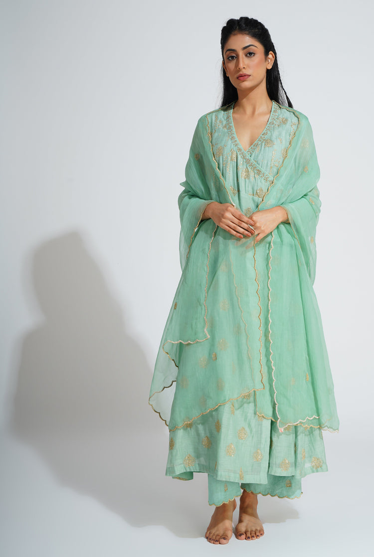 Kiana Dupatta Sage (8054036955435)