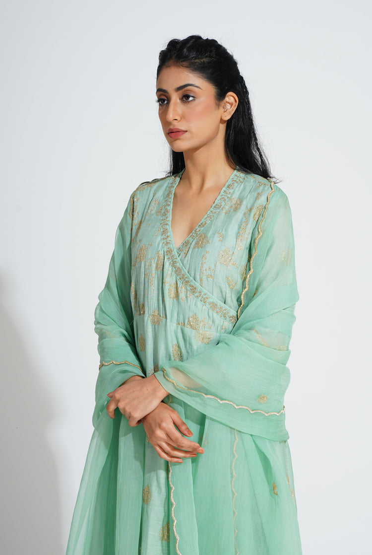 Kiana Dupatta Sage (8054036955435)