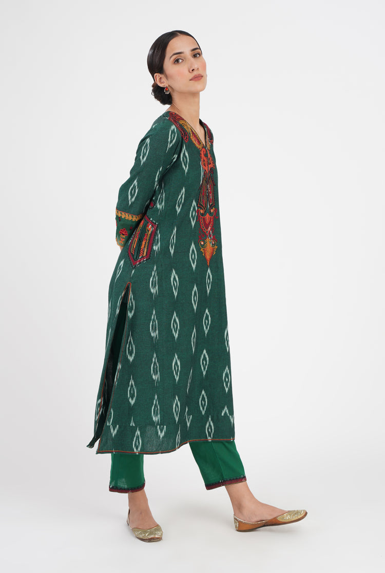 Siya Kurta Green (7087203221551)