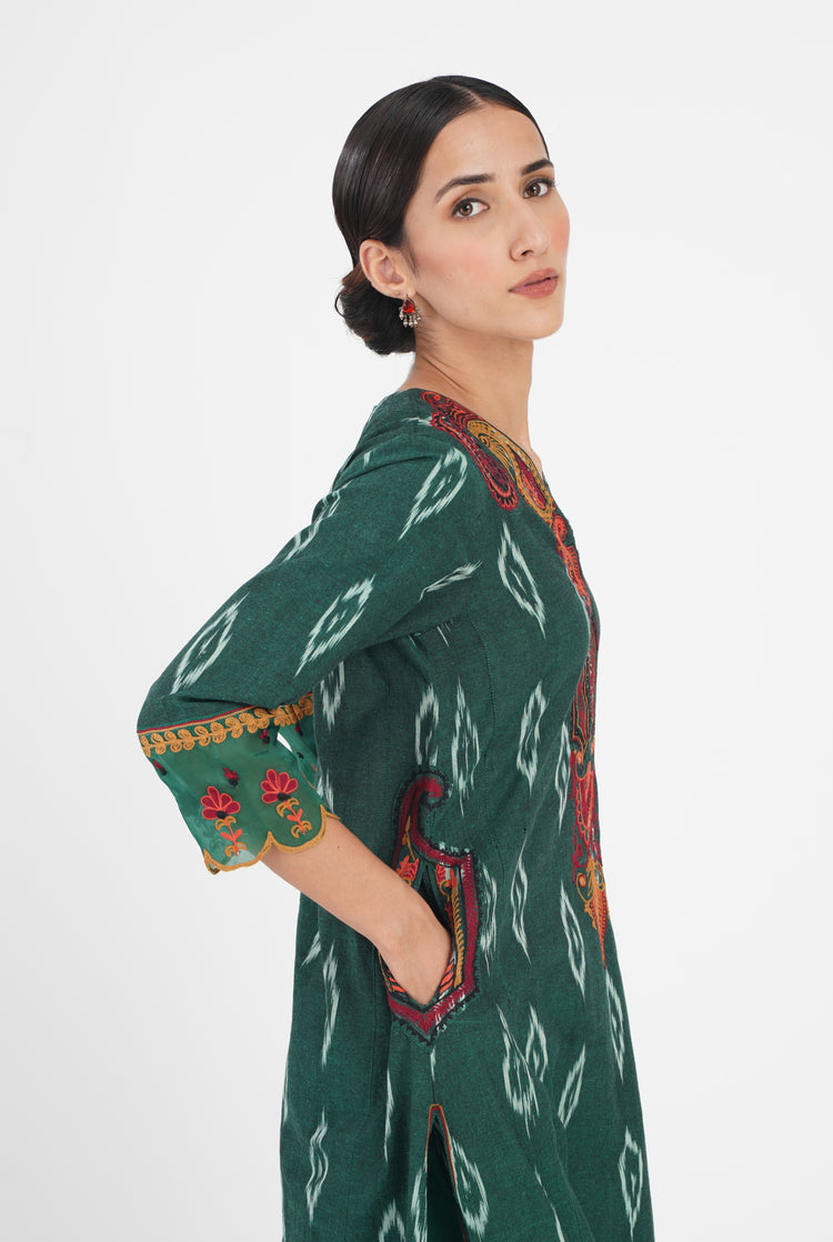 Siya Kurta Green (7087203221551)