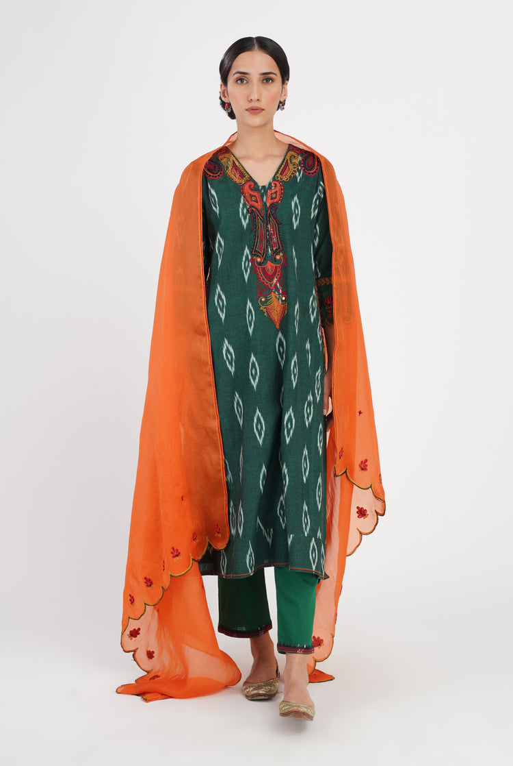 Siya Kurta Green (7087203221551)