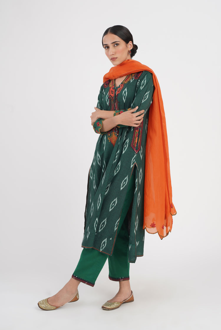 Siya Kurta Green (7087203221551)