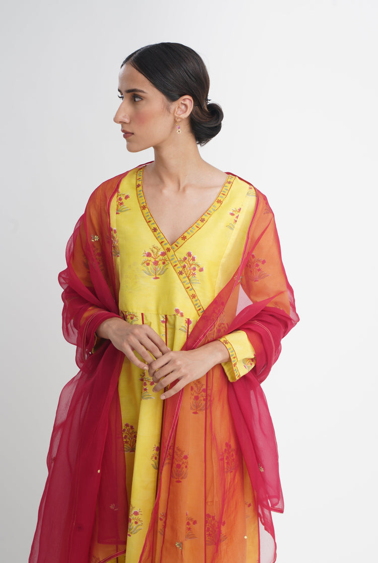 Kia Dupatta Deep Red (7087251128367)