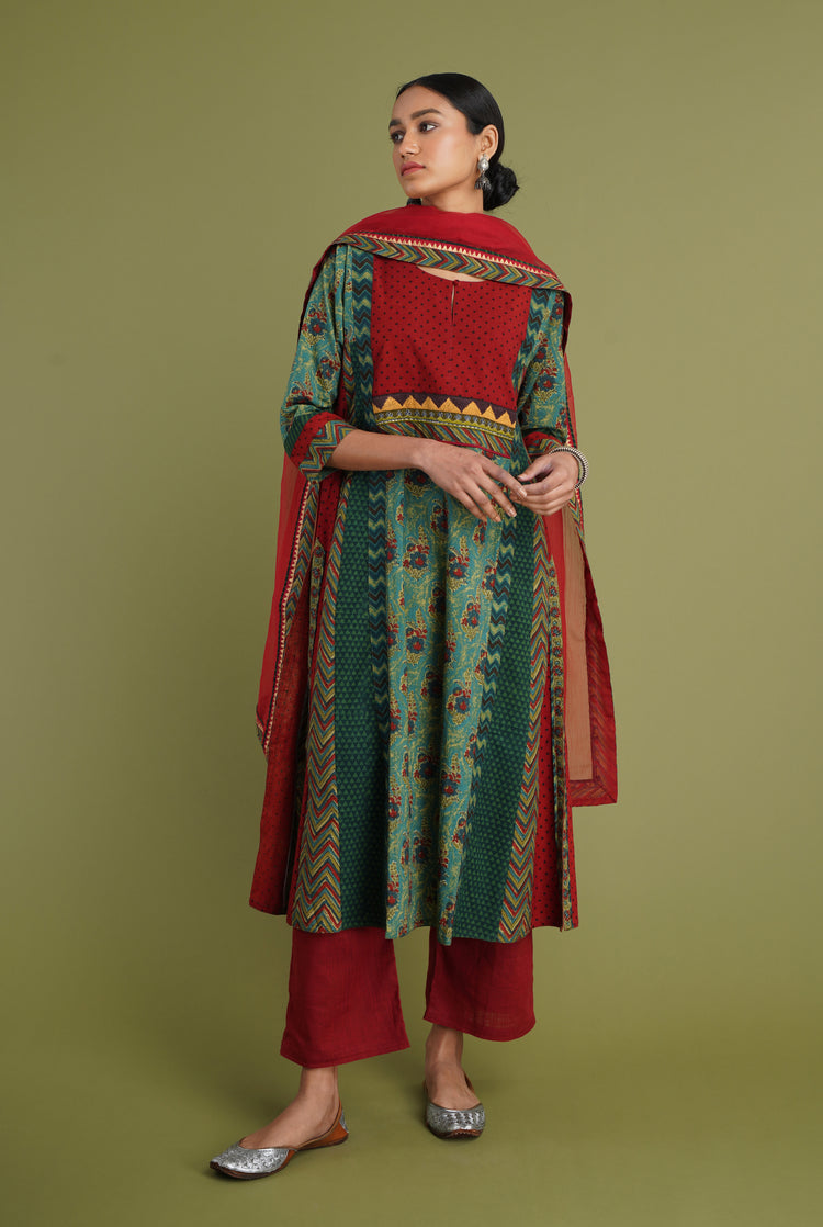 Rozana Pant Maroon (6906908082223)