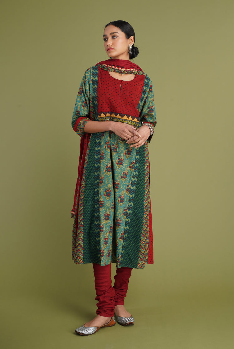 Rozana Bottom Maroon (6906678214703)