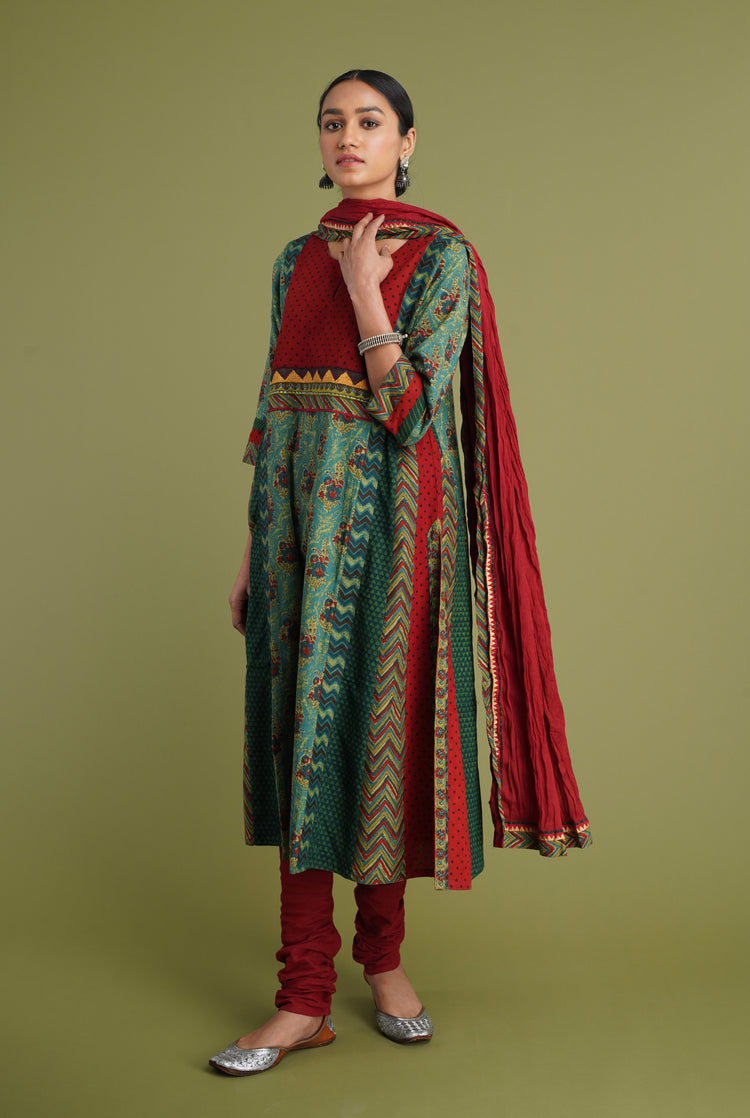 Rozana Bottom Maroon (6906678214703)