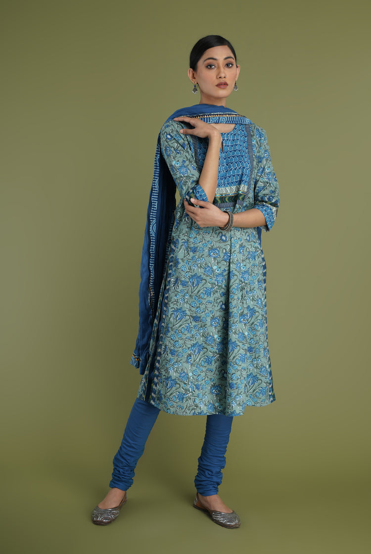 Rozana Plain Bottom Blue (6969266372655)