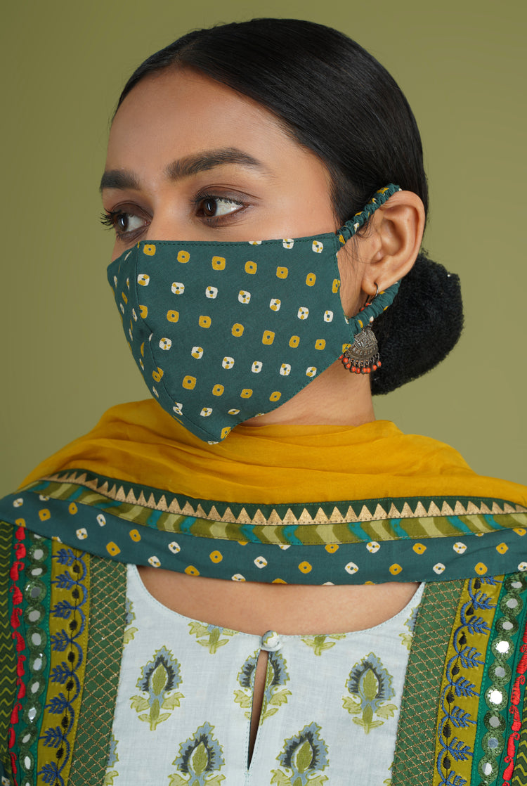 Printed Mask Cadium Green (6907791343663)