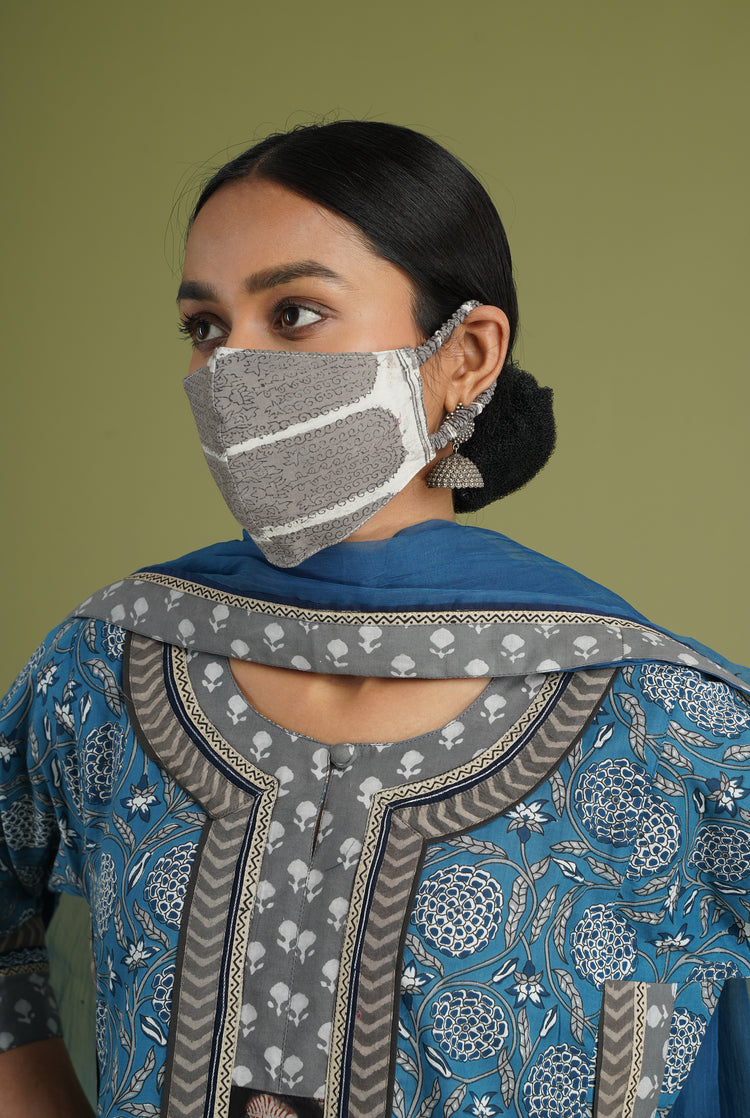 Anu Kurta Blue Grey (6936652382255)
