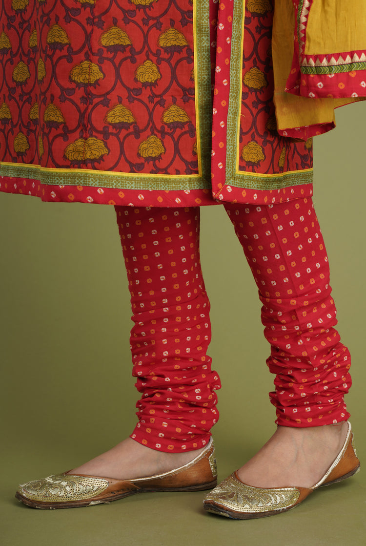 Rozana Bottom Red Bandhej (6906582630447)