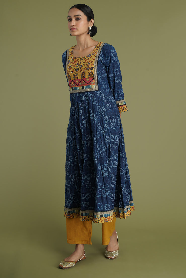 Rozana Plain Pant Mustard (6936654872623)