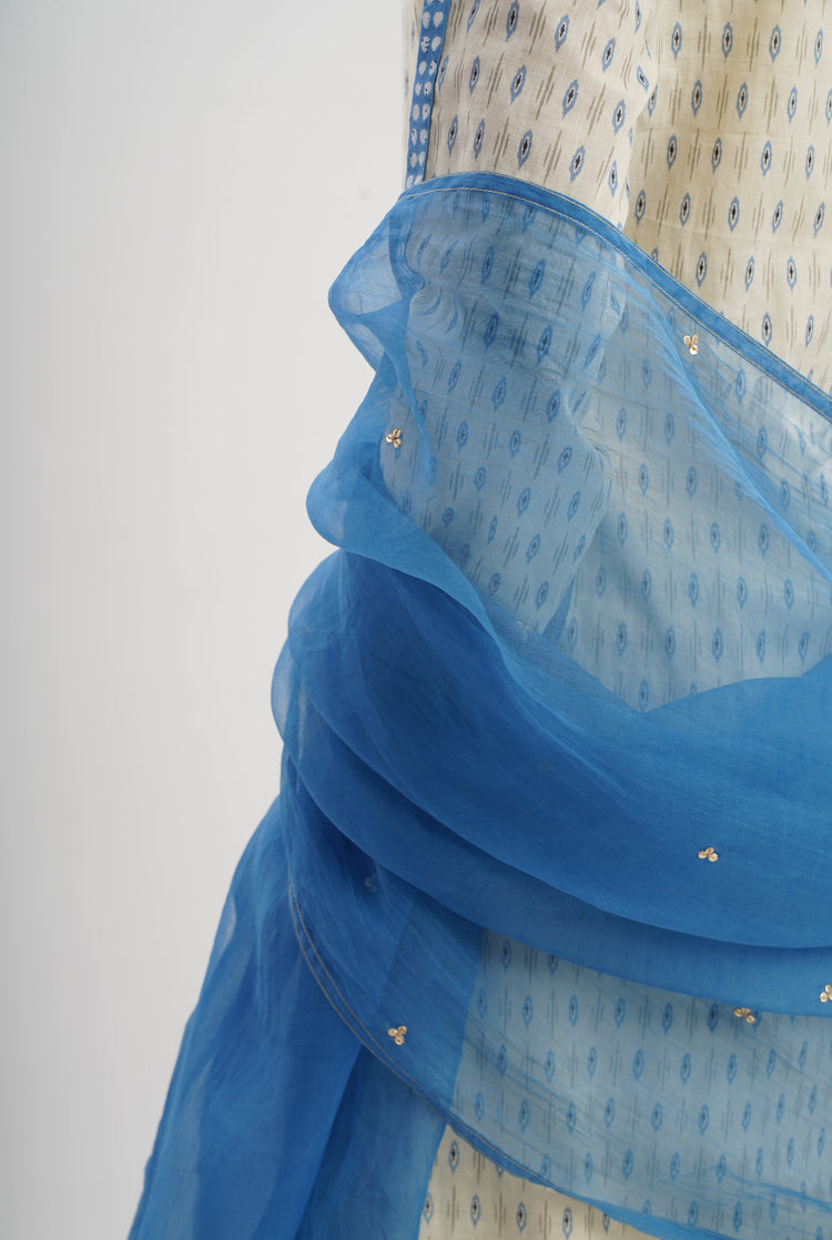 Noori Dupatta Blue (8054069920043)