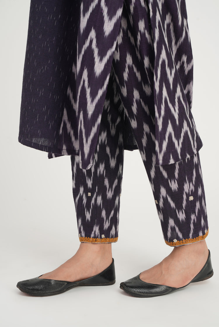 Siya Pant Dark Purple (7087237398575)