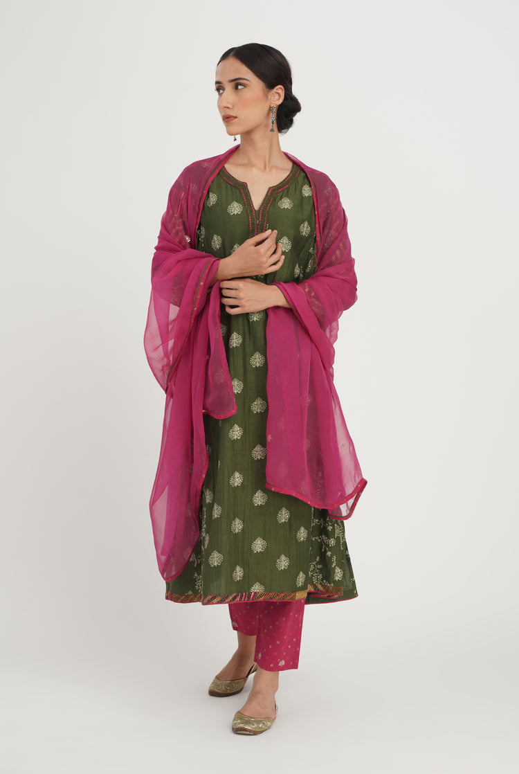 Vipsa Dupatta Pink Mauve (7087266988079)