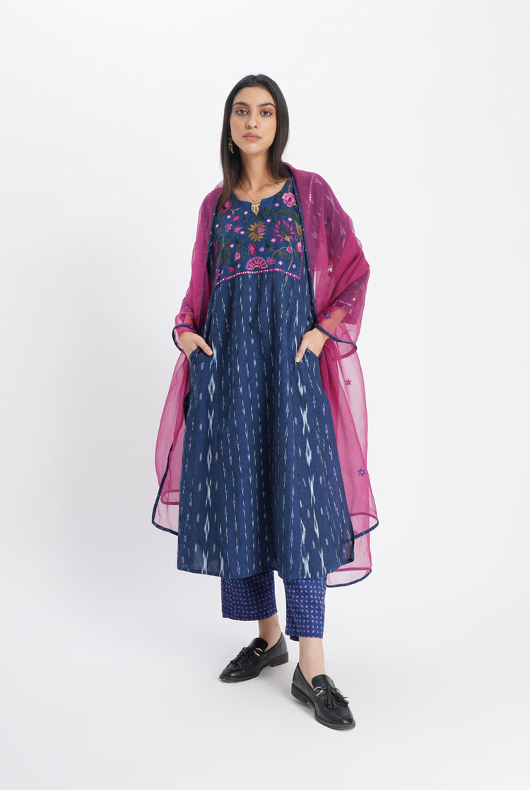 Tulsi Dupatta Deep Pink (8018144592171)
