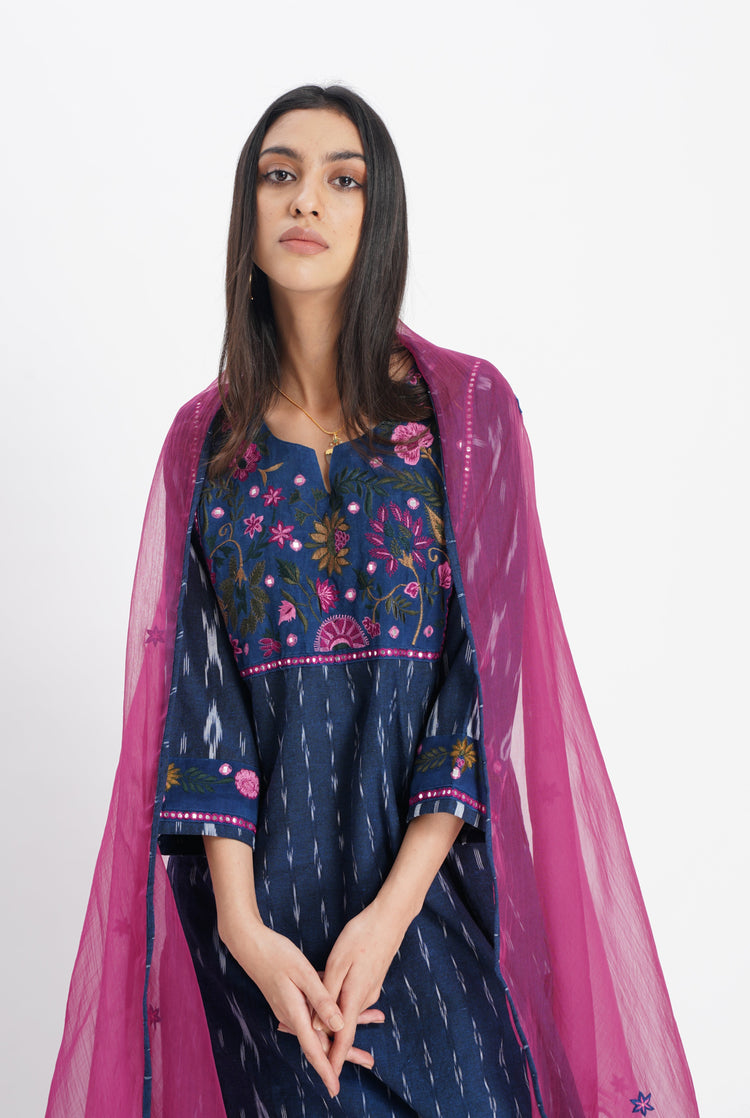 Tulsi Dupatta Deep Pink (8018144592171)