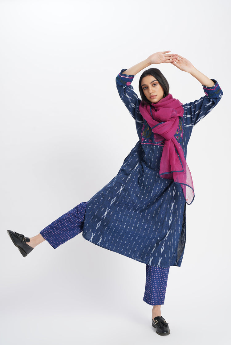 Tulsi Dupatta Deep Pink (8018144592171)