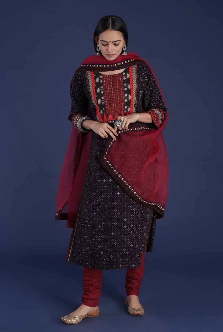 Rozana Bottom Maroon (6870140256303)