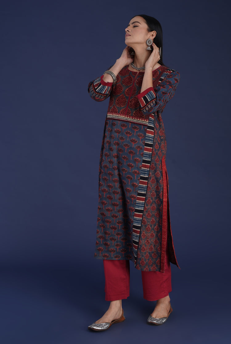 Rozana Pant Maroon (6872395677743)