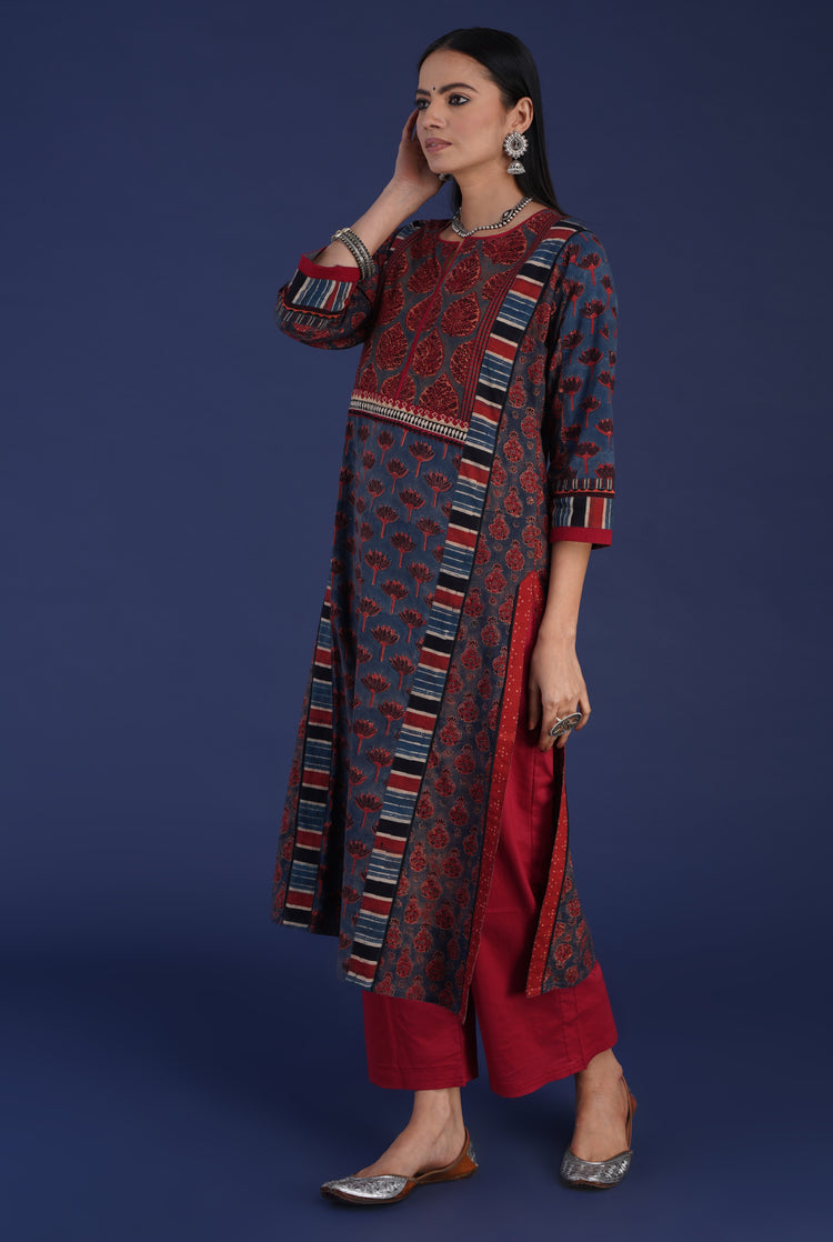 Rozana Pant Maroon (6872395677743)
