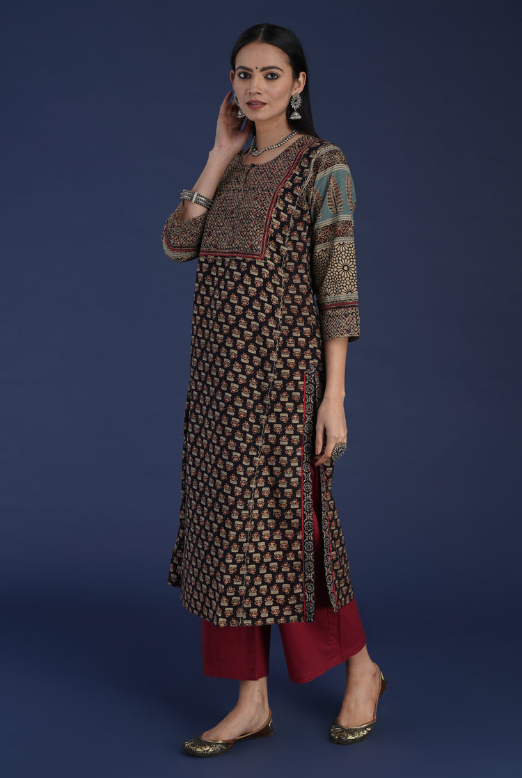 Rozana Pant Maroon (6872385060911)
