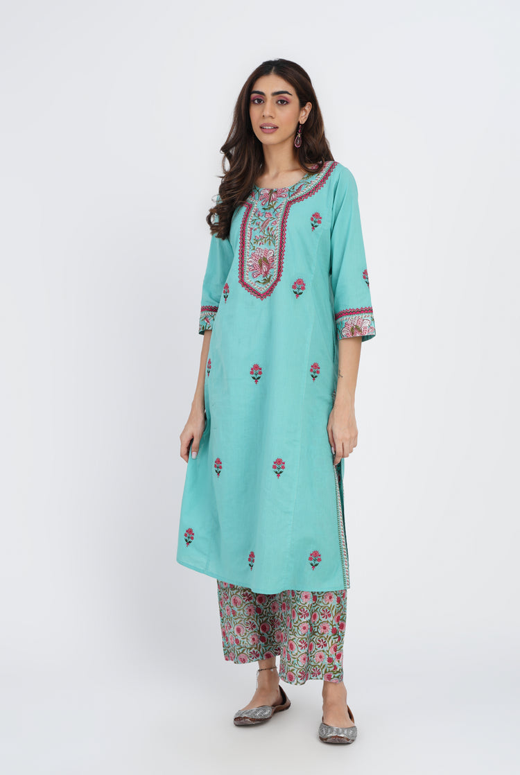 Rozana Pant Sea Green (7086913224751)
