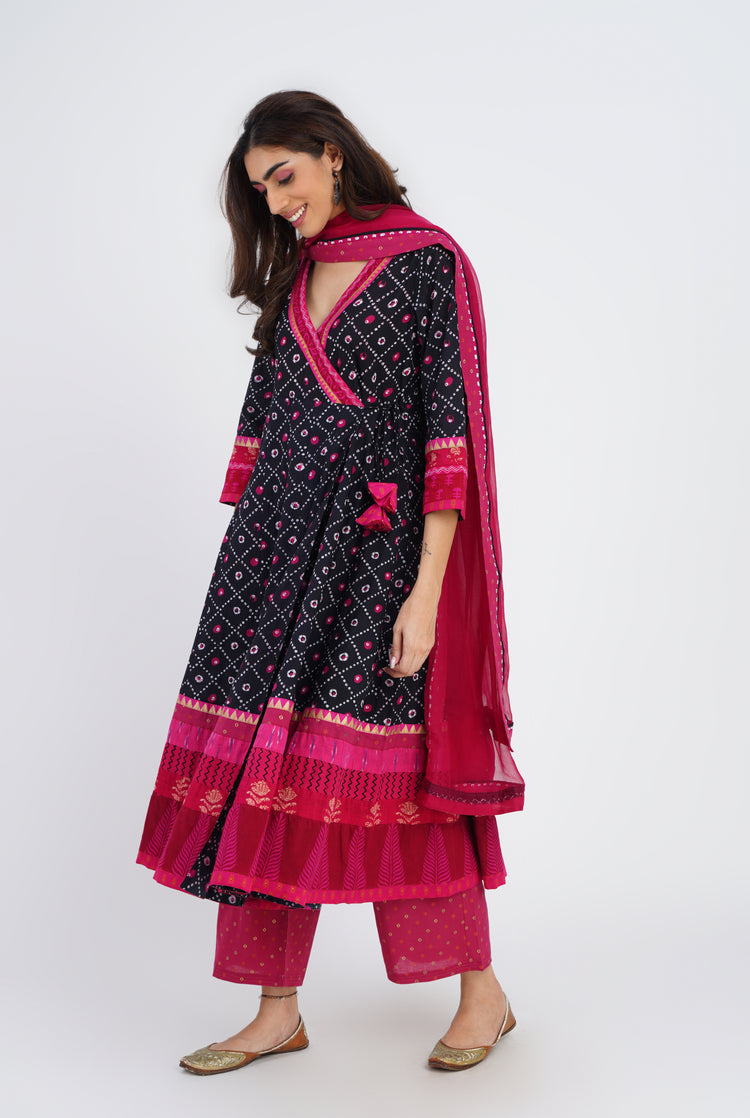 Rozana Chiffon Dupatta Plum (7087172943919)