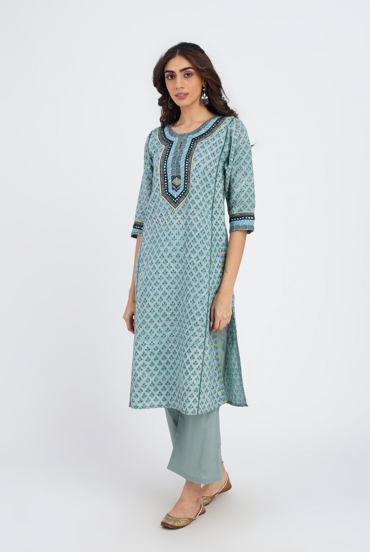 Rozana Pant Pale Turquoise (7086907359279)