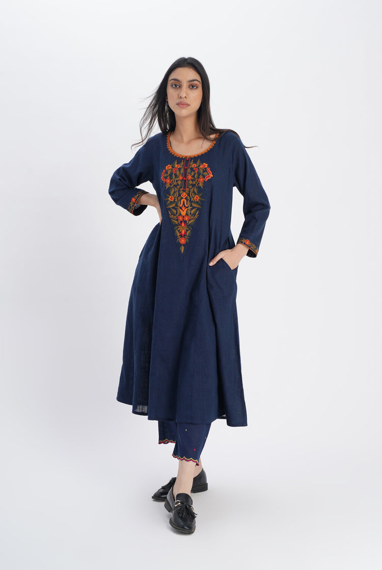 Baruni Kurta Indigo (8017816846635)