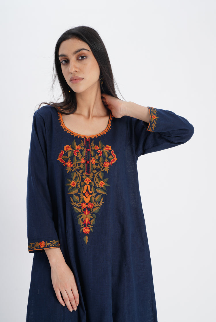 Baruni Kurta Indigo (8017816846635)