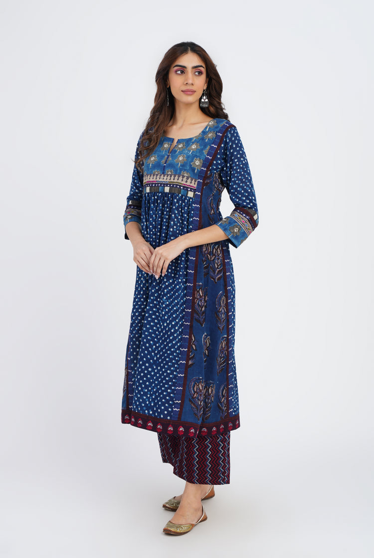 Rozana Pant Indigo Red (7086915125295)