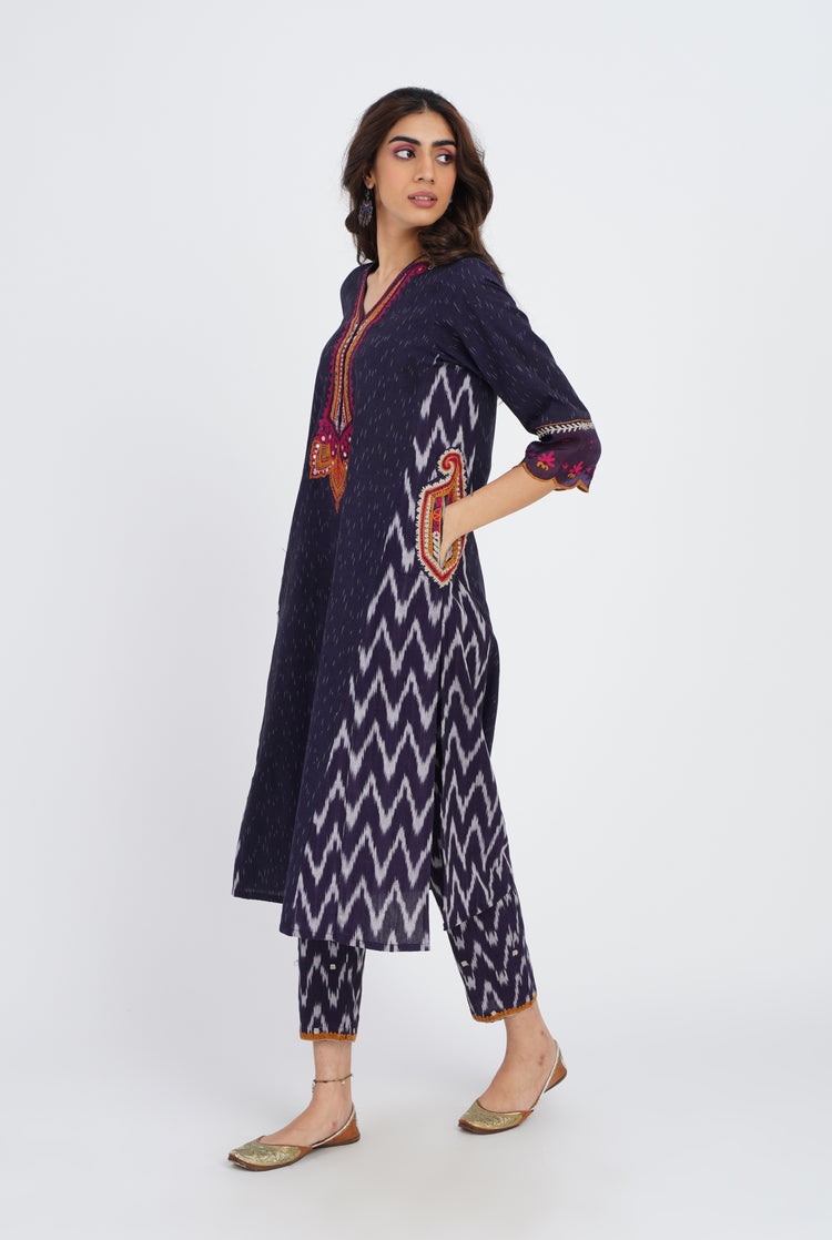 Siya Pant Dark Purple (7087237398575)