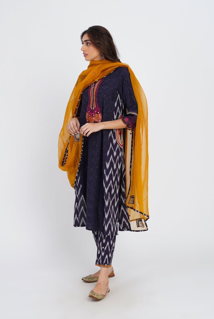 Siya Pant Dark Purple (7087237398575)