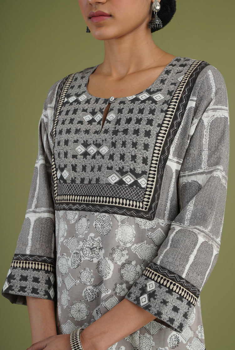 Elena Kurta Grey White (6936652873775)
