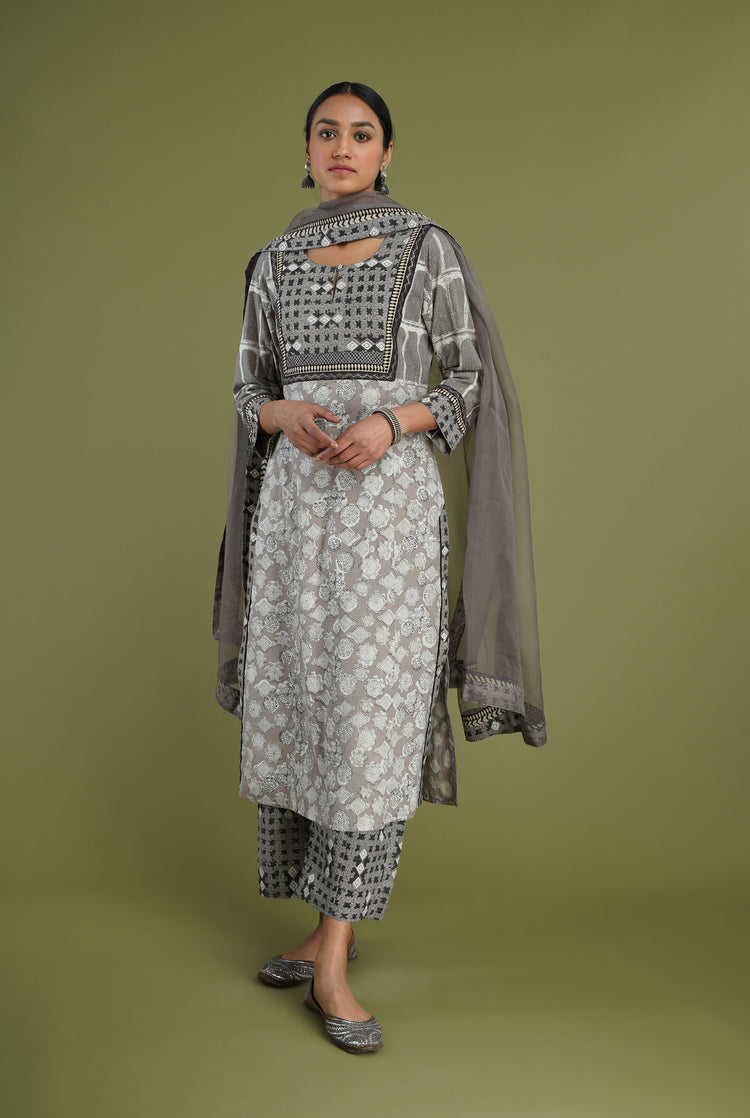 Elena Kurta Grey White (6936652873775)