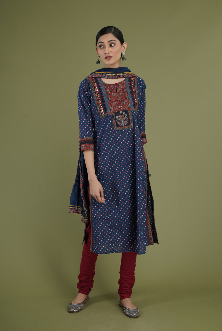 Rozana Plain Bottom Maroon (6941312614447)