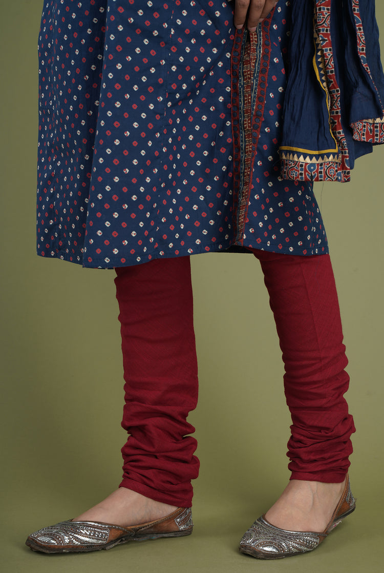Rozana Plain Bottom Maroon (6941312614447)