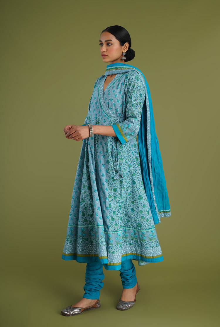 Rozana Plain Bottom Turquoise (6969265487919)
