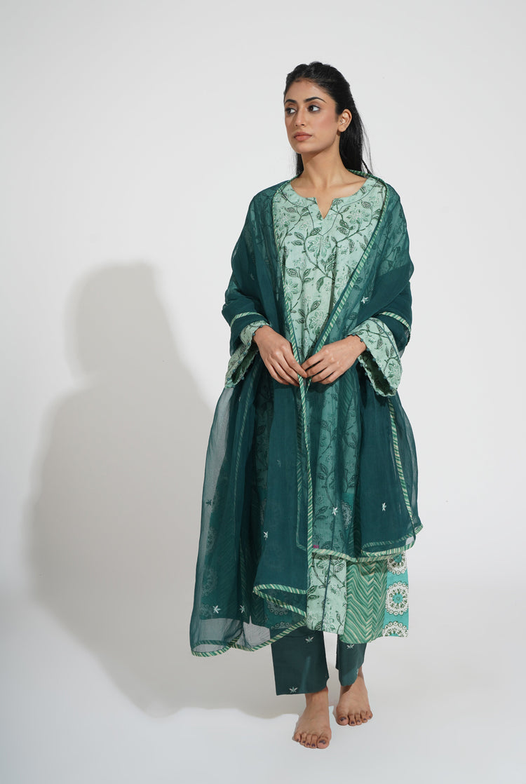 Tulsi Dupatta Green (8059512652075)