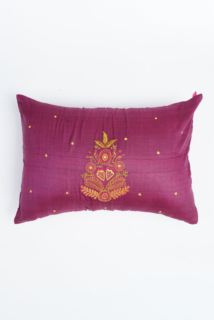 Solid Mauve Cushion (7087923265583)