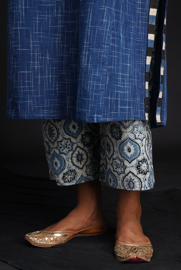 Rozana Pant Indigo White (6804556709935)