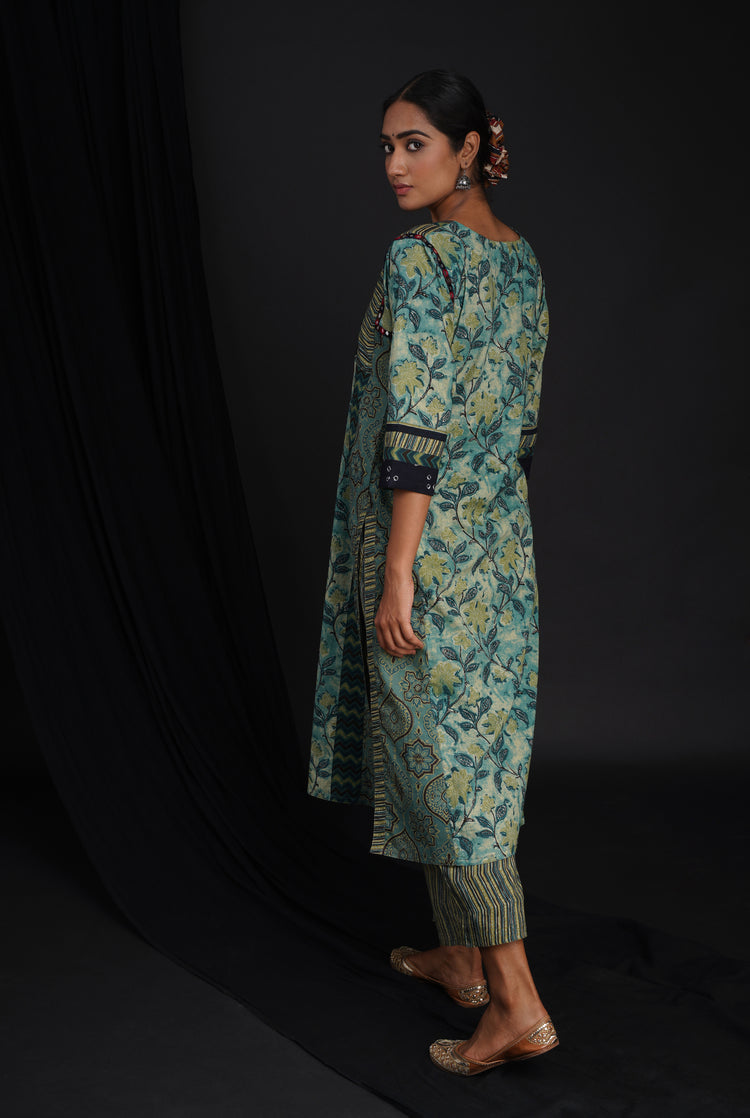 Rozana Pant Ochre Blue (6804566179887)